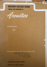 Schaum's Outline of Theory and Problems of Acoustics