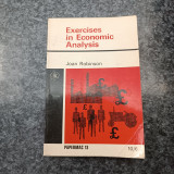 Exercises in Economic Analysis