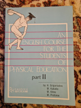 An English course for the students of physical education