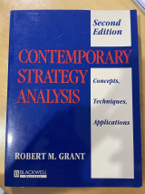 Contemporary Strategy Analysis