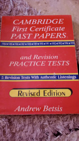 Cambridge first certificate past papers and revision practice tests