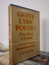 Greek Lyric Poetry
