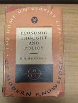 Economic Thought And Policy