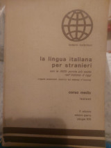 La lingua Italiana per stranieri