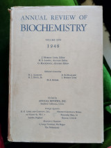 Annual Review of Biochemistry. Τόμος xvii. 1948