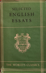 Selected English Essays