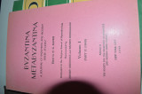 Βυζαντινά Μεταβυζαντινά. A journal of byzantine and modern greek studies