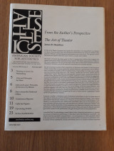 American Society for Aesthetics Newsletter, vol. 28,3 (Winter 2009)