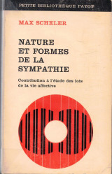 Nature et formes de la sympathie