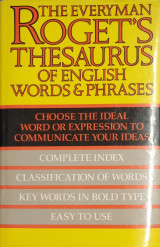 The Everyman Roget's Thesaurus of English Words & Phrases