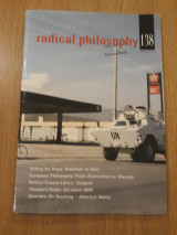 Radical Philosophy, issue 138 (July / August 2006)