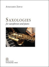 SAXOLOGIES for saxophones and piano: I. For baritone, II. For tenor, III. For alto, IV. For soprano