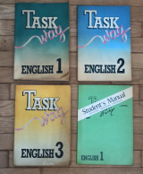 Task way English. 1+2+3+Student's manual (4 βιβλία)