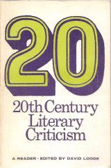 20th Century Literary Criticism, ed. D. Lodge