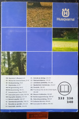Husqvarna 235 236 240 Operator's manual Εγχειρίδιο Χρήσης