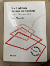 First certificate listening and speaking teacher's edition (with Key)