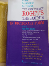 The New Pocket Roget's Thesaurus