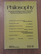 Philosophy, vol. 53, no. 206
