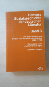Deutsche Aufklärung bis zur Französischen Revolution