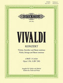 Violin Concerto in a Minor Op. 3 No. 6 (RV 356) (Edition for Violin and Piano)