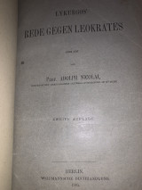 Lykurgos Rede gegen Leokrates 1885