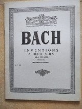Bach Inventions a deux voix δια πιάνο