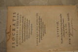 1553 - Isocratis Rhetoris Atheniensis Orationes et Epistolai