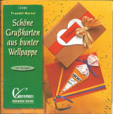 Schone grubkarten aus bunter wellpappe