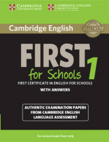 Cambridge English First 1 for Schools for Revised Exam from 2015 Student's Book with Answers 1 Cambridge English First 1 for Schools for Revised Exam from 2015 Student's Book with Answers: Authentic Examination Papers from Cambridge English Language Asses