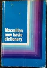 Macmillan new basic dictionary