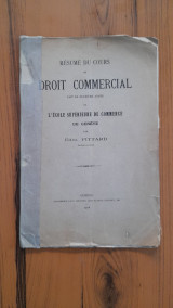Resume du cours de Droit Commercial