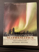 Developmental mathematics college mathematics and introductory algebra seventh edition