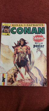 Conan κοναν ο βάρβαρος εικονογραφημένο περιοδικό Νο64/1986