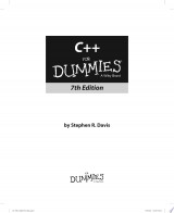 C++ For Dummies