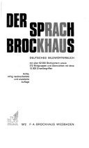 Der Sprach-Brockhaus