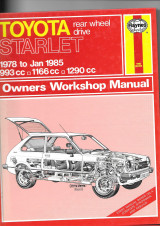 Toyota Starlet 1978 to Jan 1985 Owners Workshop Manual