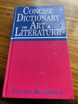 Concise dictionary of art & literature