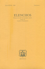 Elenchos – 2007, 1 [Rivista di studi sul pensiero antico]