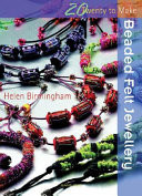 Beaded Felt Jewellery