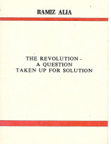The Revolution - A guestion taken up for solution