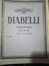 Anton Diabelli - Sonatinen Opus 151, 168 δια πιάνο