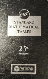 Crc Standard Mathematical Tables 25th Edition