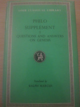 Philo Supplement I