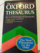 The Oxford Thesaurus