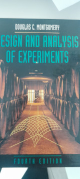 Design and Analysis of Experiments
