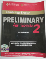Preliminary for schools 2 with answers