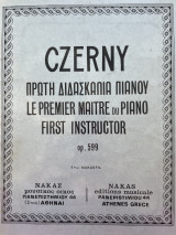 Czerny Πρώτη Διδασκαλία πιάνου opus 599