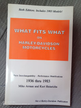 What Fits what on Harley-Davidson Motorcycles, 1936 Thru 1983