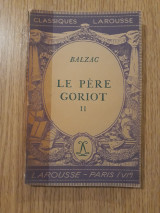 Le pere Goriot II