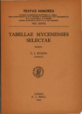 Tabellae Mycenenses Selectae